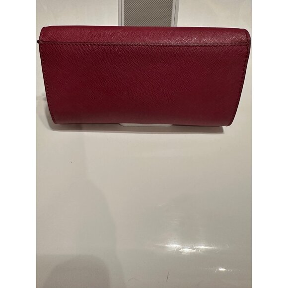 Michael Kors Callie Cherry Carryall Wallet - Picture 2 of 13